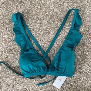 Ruffle bikini top